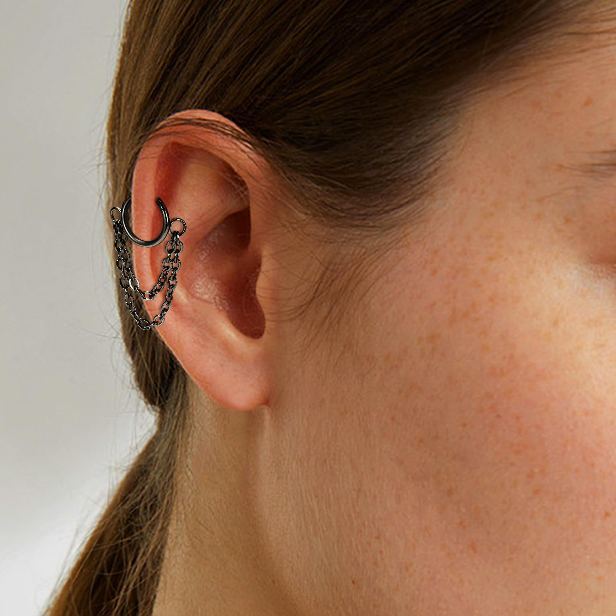 FASACCO 16G Helix Earrings - Surgical Steel Cartilage Piercing Jewelry for Conch, Helix & Ear - Perfect for Daily Wear, Parties & Gifts