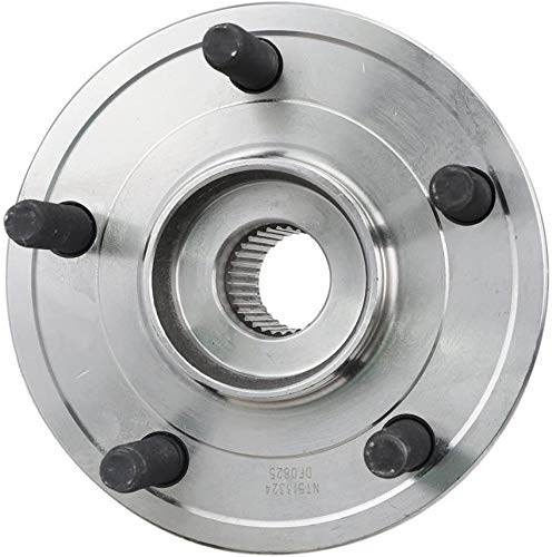 Front Wheel Hub and Bearing Assembly 2-Piece Set Compatible with 2011-2020 Dodge Durango & Jeep Grand Cherokee - Smooth Ride & Easy Installation for Off-Road & Daily Driving