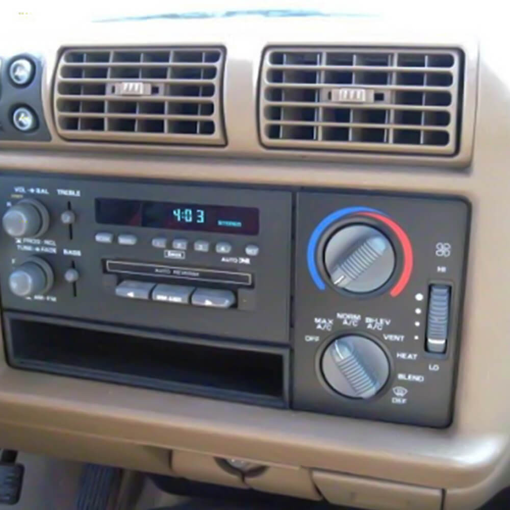 AC Control Switch Knob Kit Replacement for 1995-2005 Chevy Blazer/S10 & GMC Jimmy/Sonoma - HVAC Dash Panel Knob Repair Part for Climate Control System