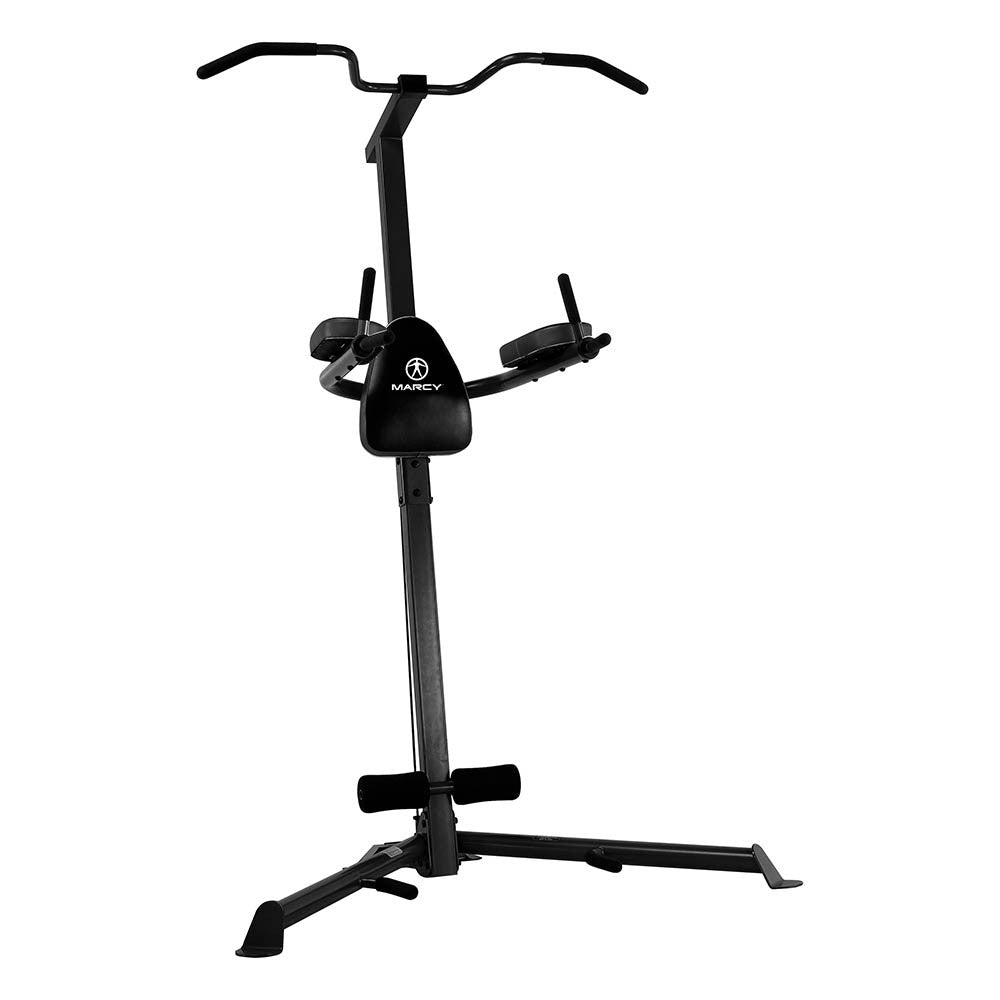 Marcy TC 3508 Power Tower - Adjustable Pull Up & Dip Station for Home Gym Workouts - Perfect for Strength Training, Calisthenics & Bodyweight Exercises