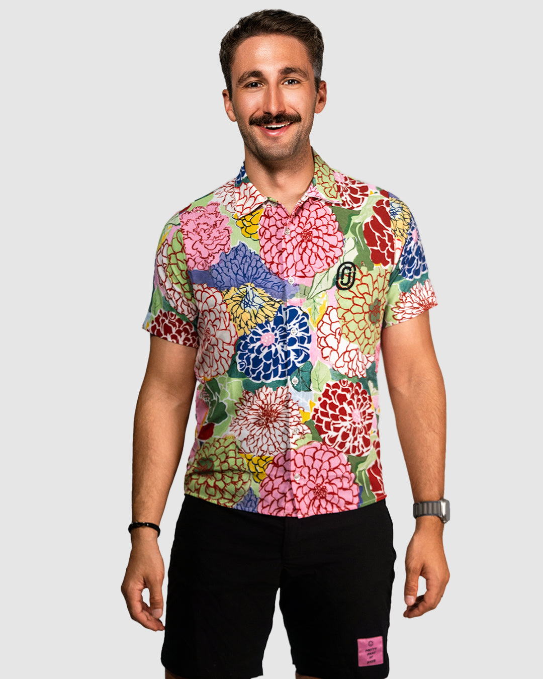 Stylish Macrophylla Resort Shirt for Men & Women - Breathable Vacation Wear for Beach, Pool & Tropical Getaways
