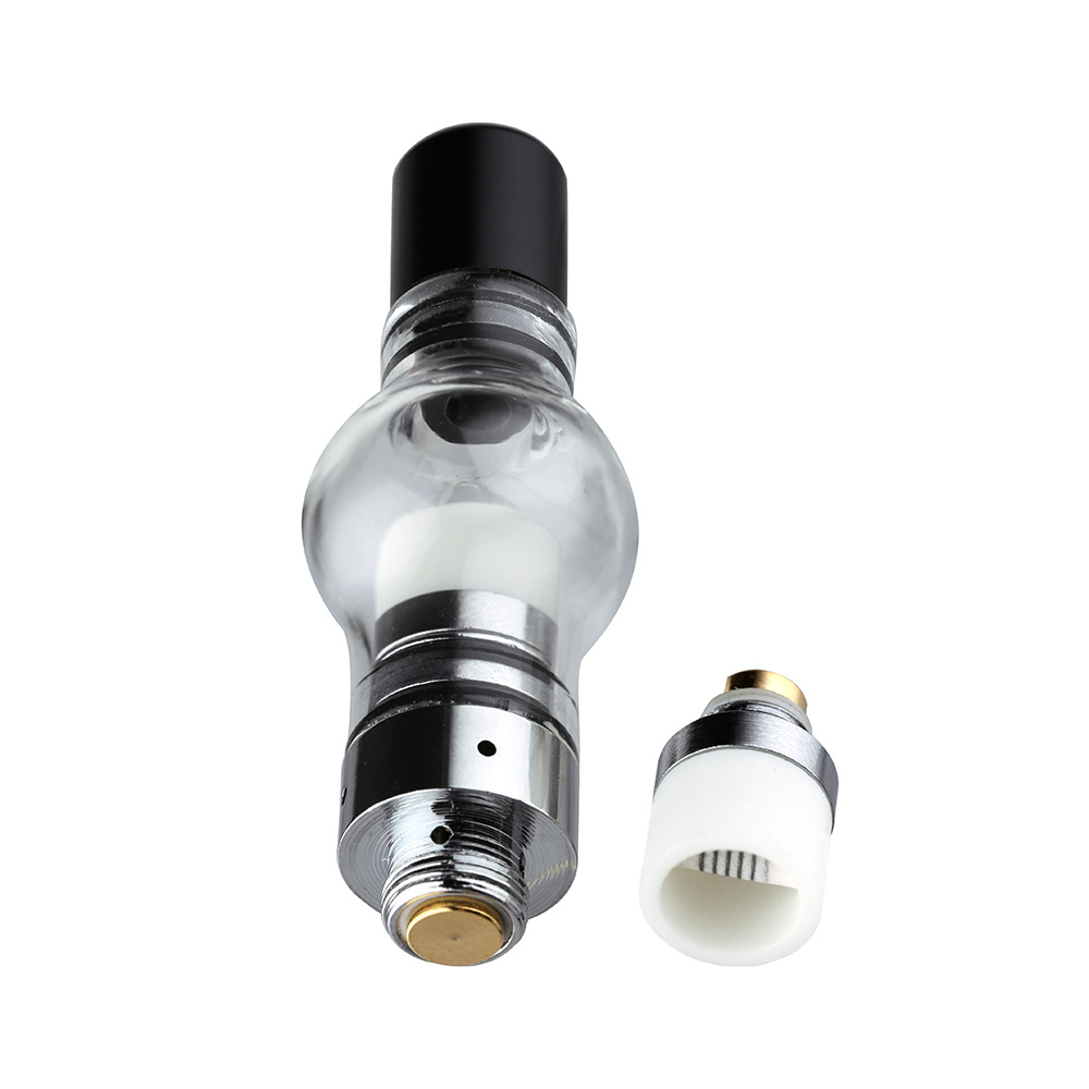 LTQ Vapor Mini Globefish Wax Tank Atomizer - 510 Thread Compatible for Concentrates | Portable Dab Pen for On-The-Go Vaping