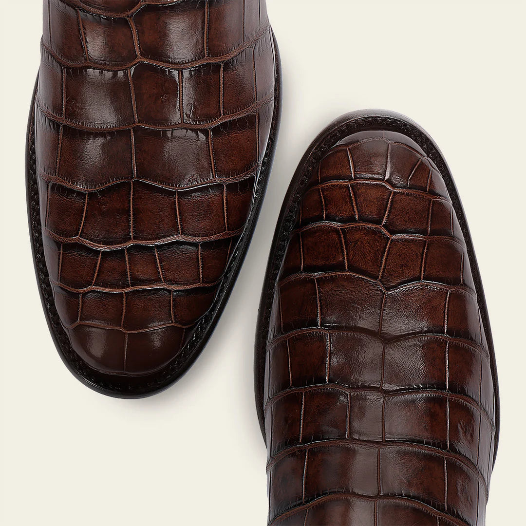 Premium Men's Cuadra Special Edition Honey Dress Cowboy Alligator Leather Boots 2H56AL - Western Fashion for Rodeo, Country Dance & Special Occasions