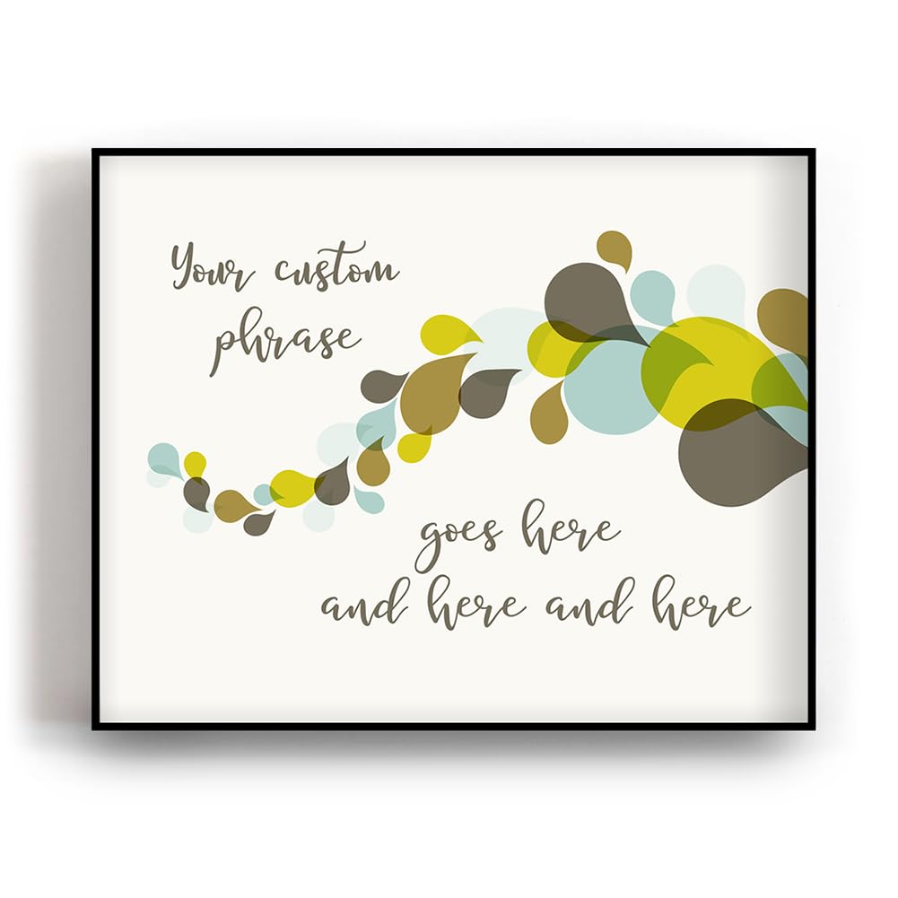 Custom Personalized Wall Art Prints - 11x14