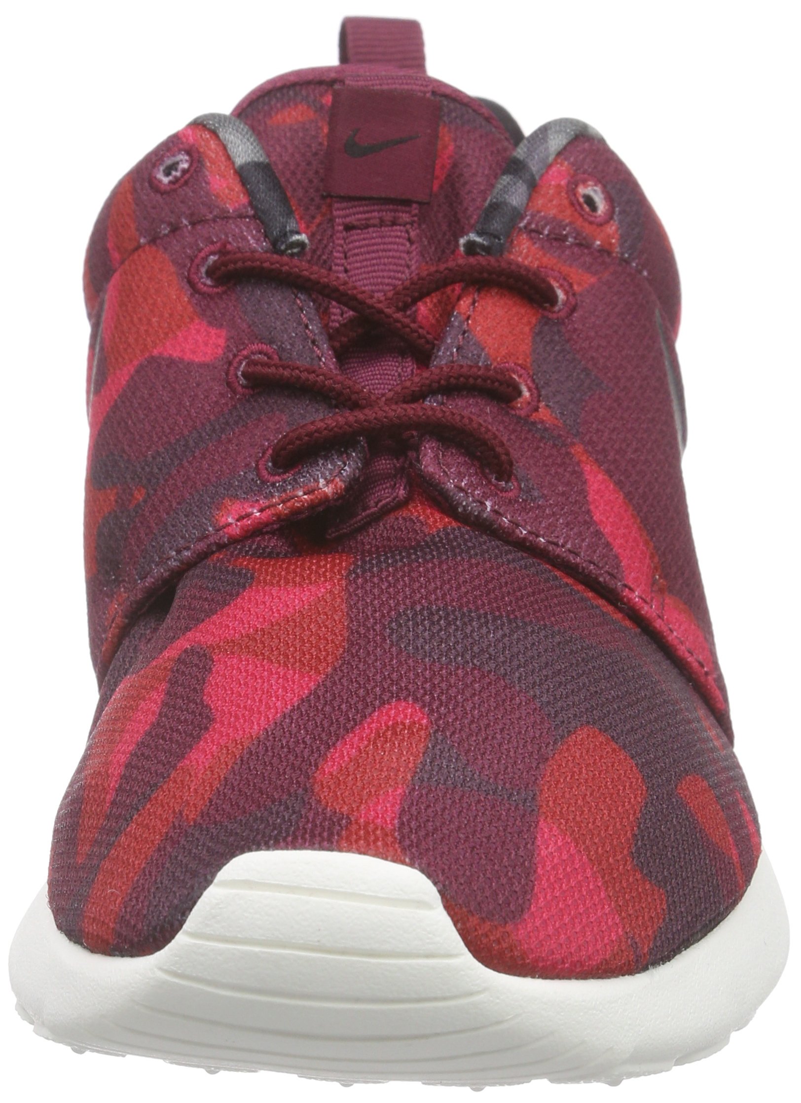 Nike Women's Low-Top Sneakers - Deep Garnet/Black/Gym Red/Very Berry | US Size 0 / Asia Size S | Casual Walking, Gym Workouts & Street Style Fashion