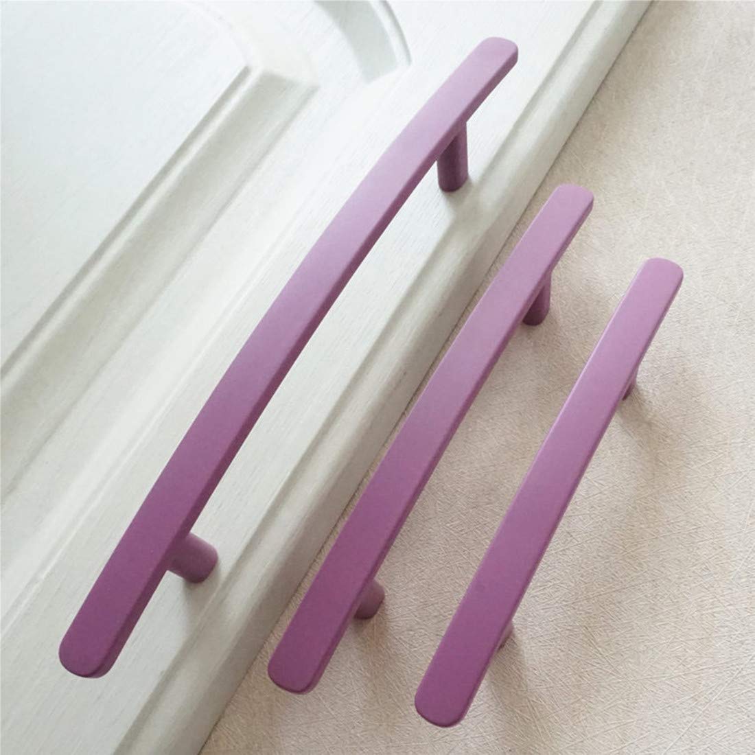 Purple Knob Drawer Pulls 3