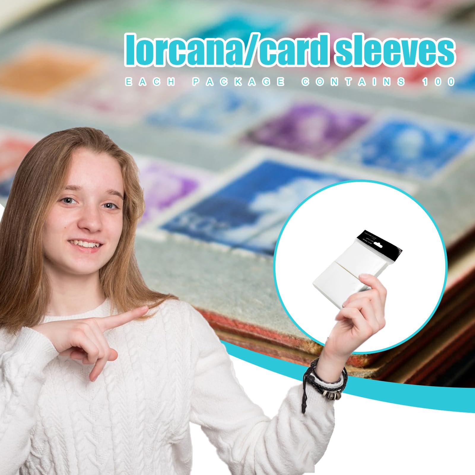 Premium Baseball Card Protector Sleeves - Acid-Free Standard Trading Card Protectors for Sports Cards, Photocards & Collectibles | Perfect for Card Storage, Display & Organization in Binders or Albums