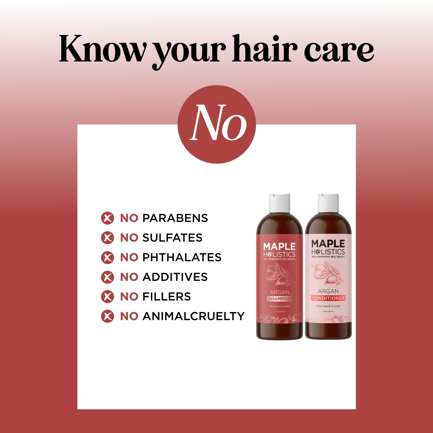 Pure Moroccan Argan Oil Shampoo & Conditioner Set for Dry, Damaged Hair - Sulfate-Free Hair Care Kit with Vitamin E - Perfect for Hydration & Repair at Home or Salon Use