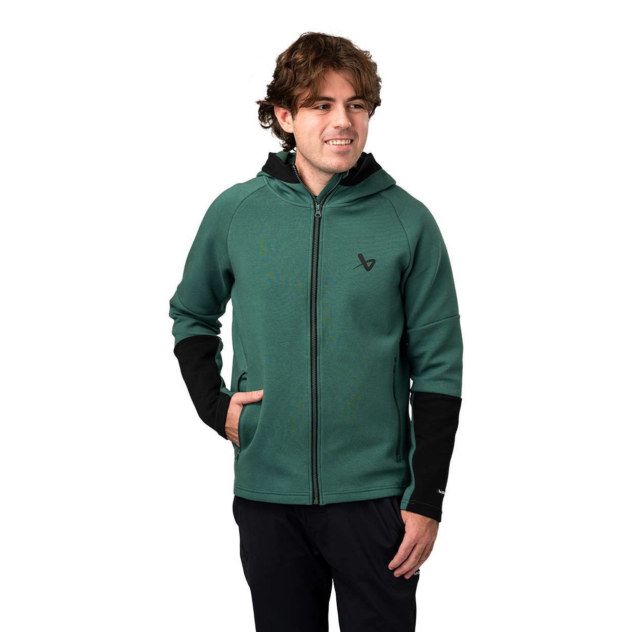Bauer FLC Colorblock Full-Zip Senior Hockey Jacket - Lightweight & Durable for Ice Hockey Training & Games