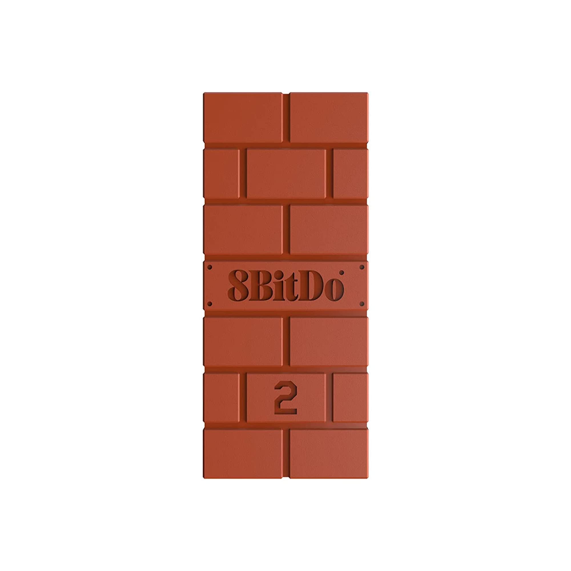 8Bitdo Wireless USB Adapter 2 with OTG Adapter - Compatible with Xbox Series X/S, Xbox One, Switch Pro & PS5 Controllers - Works on Switch OLED, Windows, Mac & Raspberry Pi - Brown - Perfect for Gaming, Streaming & Multi-Platform Controller Support