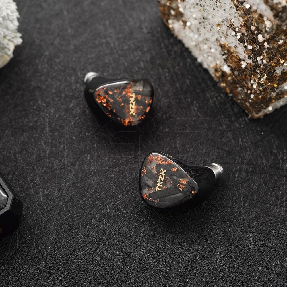 TKZK Ouranos 10mm Carbon Nanotube Dynamic Driver HiFi In-Ear Earphones with Deep Bass - Perfect for Gaming, Music Listening & Travel