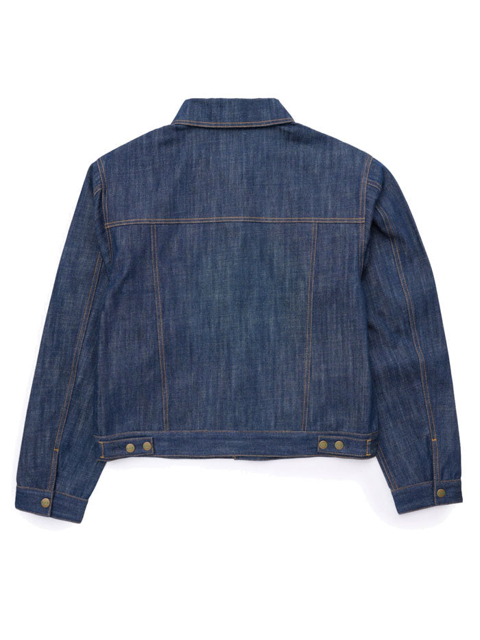 Ely Cattleman E4F241012 DN Men's Vintage Reissue Denim Jacket - Classic Retro Style for Casual Wear & Outdoor Activities