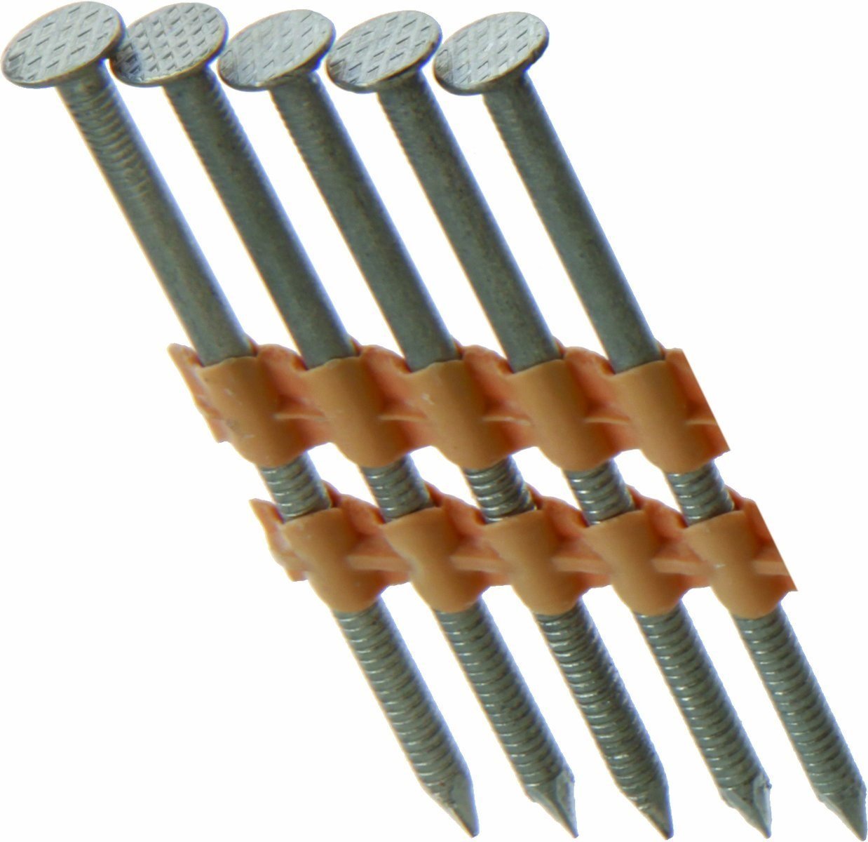 Gripe Rite Prime Guard GR08RHG1M 21° Plastic Strip Round Nails, 2-3/8