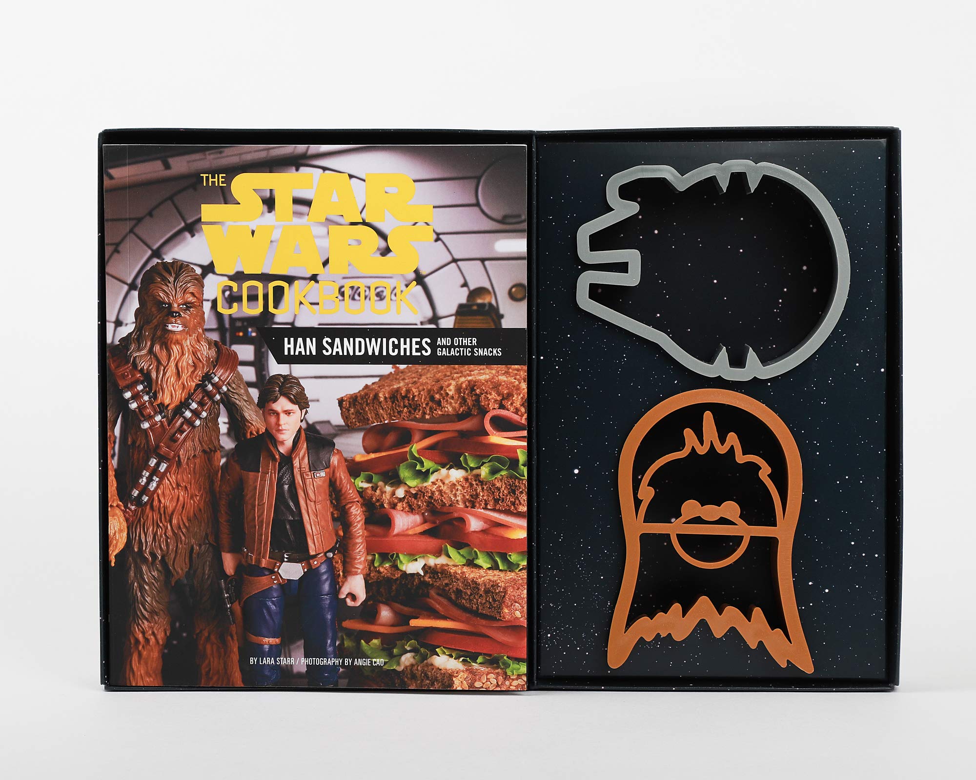 Star Wars Cookbook: Han Sandwiches & Galactic Snacks - Official Star Wars Recipes for Parties, Gifts & Family Fun | Chronicle Books Collaboration
