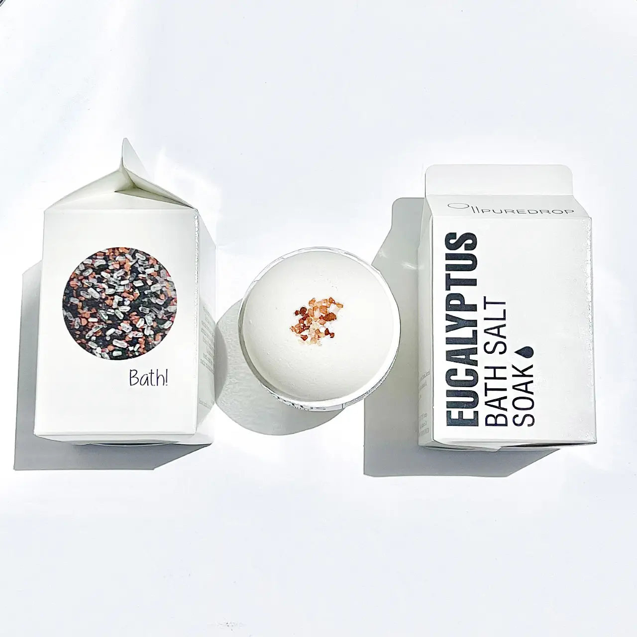 Eucalyptus Mint & Himalayan Salt Bath Bomb - Relaxing Aromatherapy for Stress Relief & Muscle Soothing - Perfect for Spa Nights & Self-Care Rituals