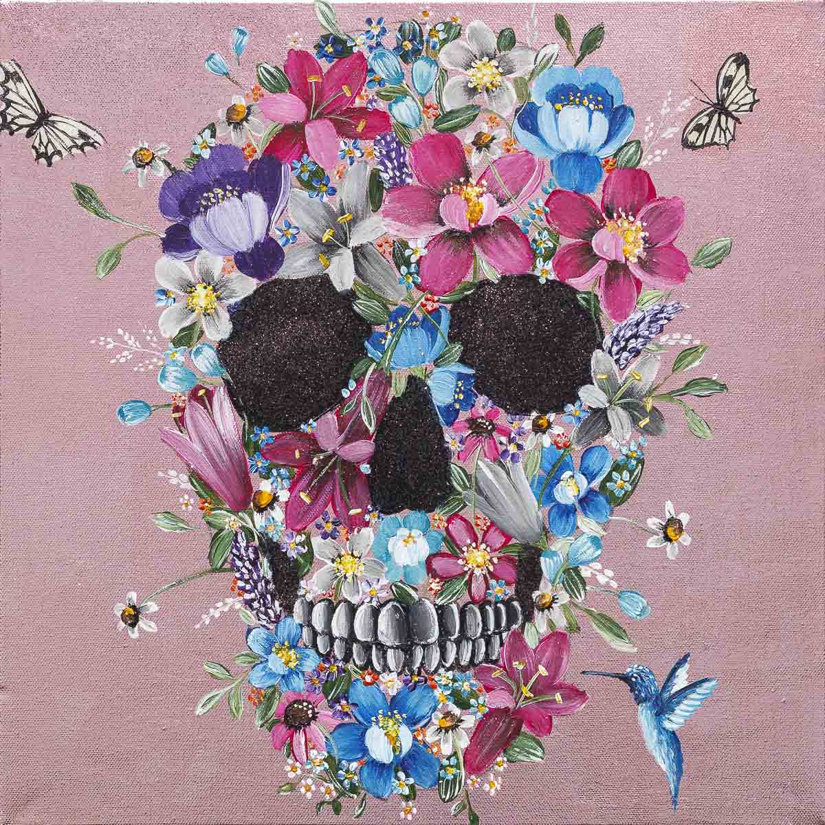 Original 'A Mind In Bloom' Artwork - Unique Wall Decor for Home & Office - Perfect for Living Rooms, Bedrooms, and Creative Spaces