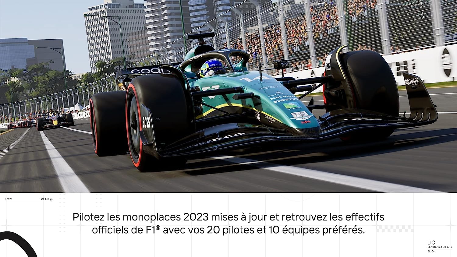 F1 23 PS5 Racing Game - English & French Language Support | Realistic Simulation for PlayStation 5 | Perfect for Racing Enthusiasts & Esports Players
