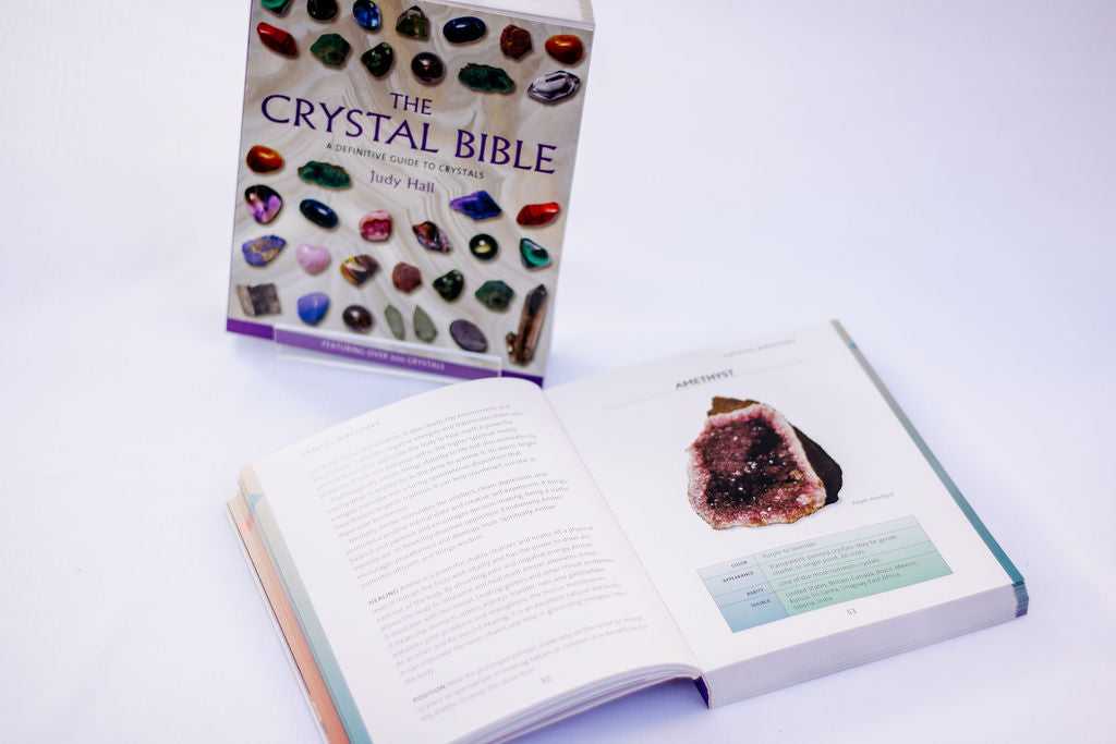 The Crystal Bible by Judy Hall - Ultimate Guide to Crystals & Their Healing Properties | Perfect for Meditation, Energy Work & Spiritual Growth