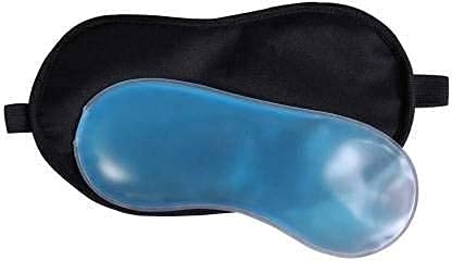 AASTIK SALES Cooling Eye Mask with Ice Gel Pack - Relieve Dark Circles, Dry Eyes, Pain & Redness | Reusable Gel Eye Patches for Sleeping, Travel & Relaxation | Perfect for Migraine Relief & Puffy Eyes