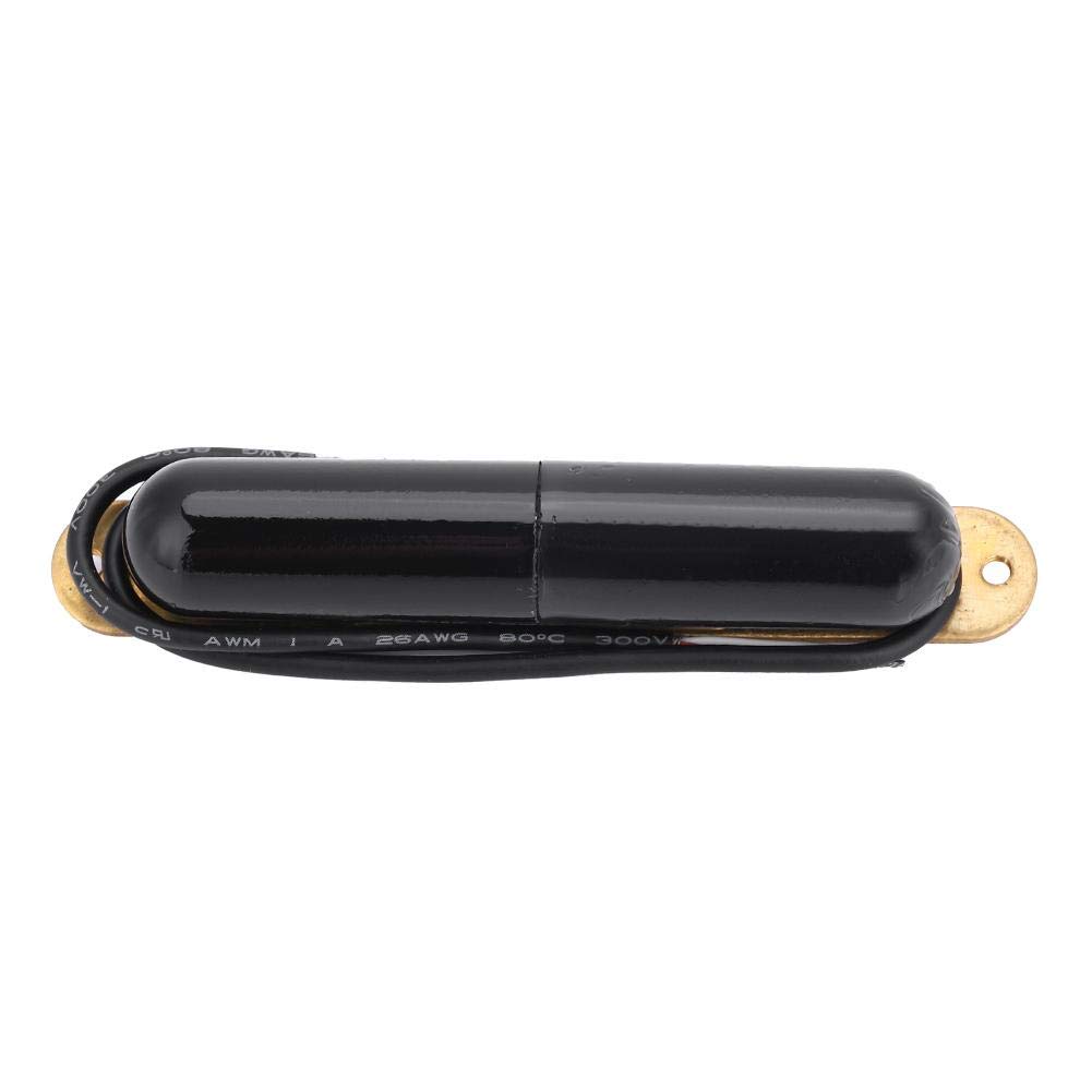 Alnico V Electric Guitar Pickup - Single Coil Lipstick Tube Pickup with Powerful Magnet for Enhanced Tone (Black) | Perfect for Blues, Rock & Jazz Performances