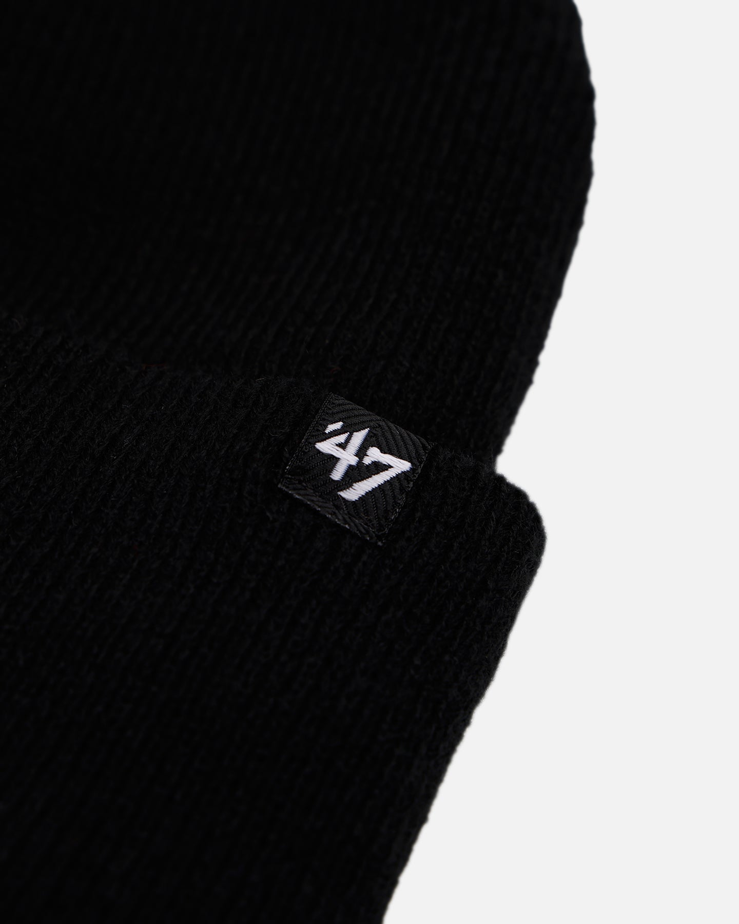 47 Brand Anaheim Ducks Haymaker Cuff Knit Beanie - Black/White NHL Hockey Fan Hat for Men & Women - Perfect for Cold Weather & Game Day Outfits