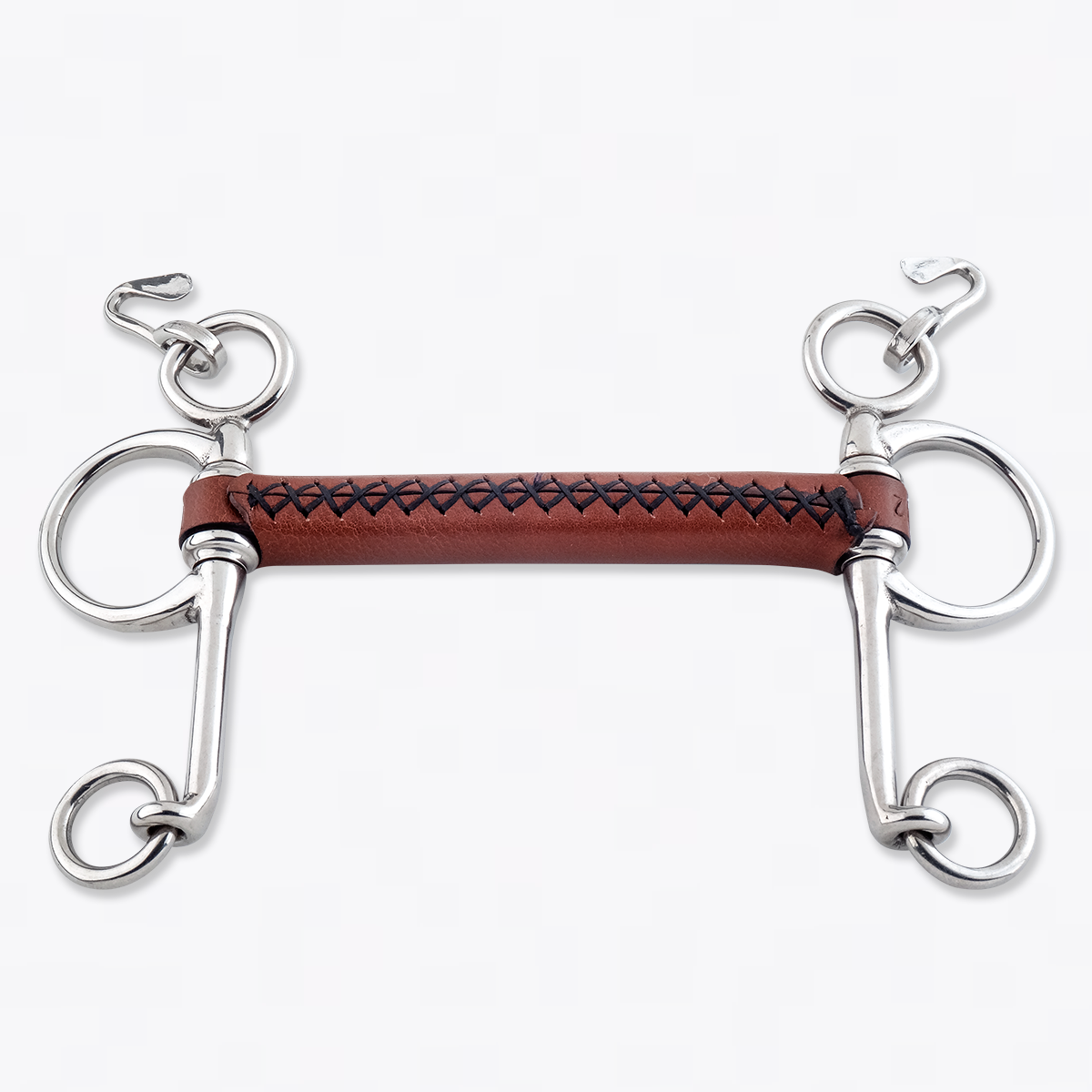 Trust Leather Pelham Bit - English Horse Riding Bit for Dressage & Jumping - Perfect for Training & Show Horses