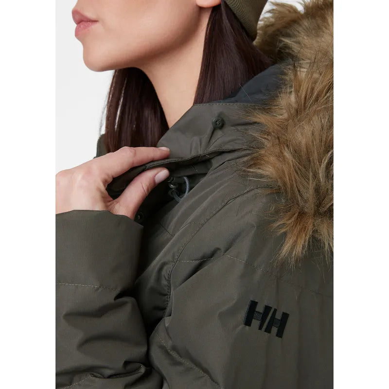 Women's Aden Down Parka - Warm Winter Coat with Hood, Waterproof & Windproof, Lightweight Insulated Jacket for Cold Weather - Perfect for Snowboarding, Skiing & Outdoor Activities