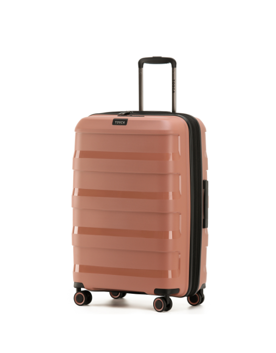 Tosca TCA200 25-Inch Medium Comet Suitcase in Mocha - Perfect for Business Travel & Weekend Getaways