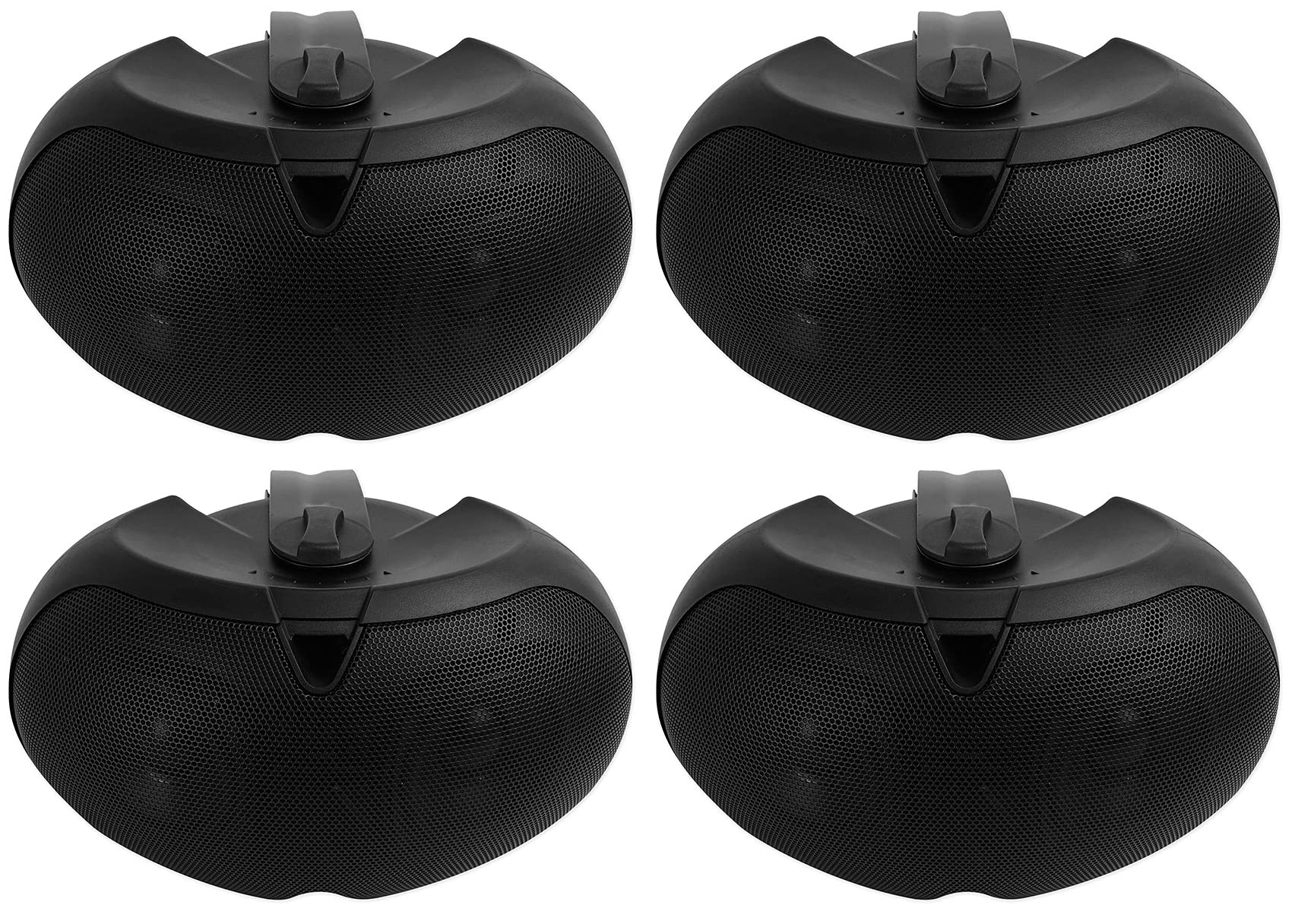 Rockville D4-8 Black Dual 4