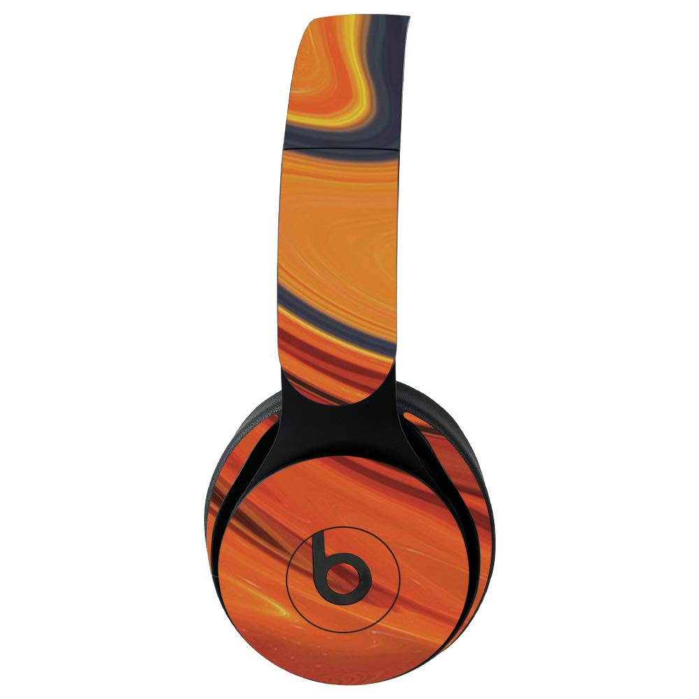 MightySkins Vinyl Decal Wrap Cover for Beats Solo Pro Wireless Headphones - Lava Water Design | Protective & Durable Skin | Easy to Apply & Remove | Made in USA | Perfect for Travel, Workouts & Daily Use