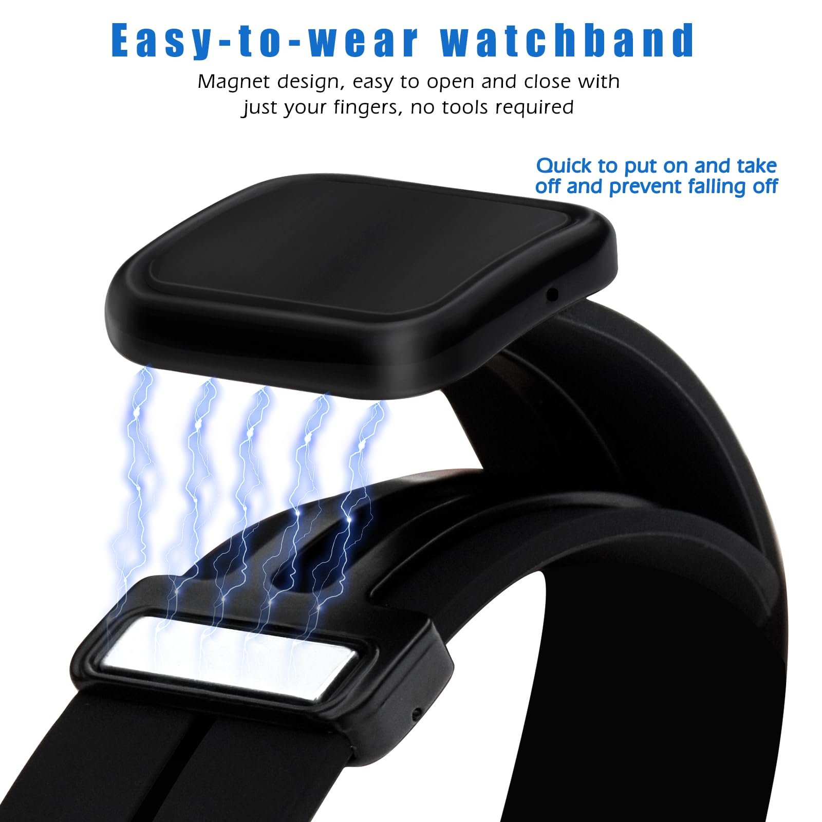 20mm 22mm Silicone Watch Band - Quick Release, Waterproof for Smartwatches - Gym & Daily Wear