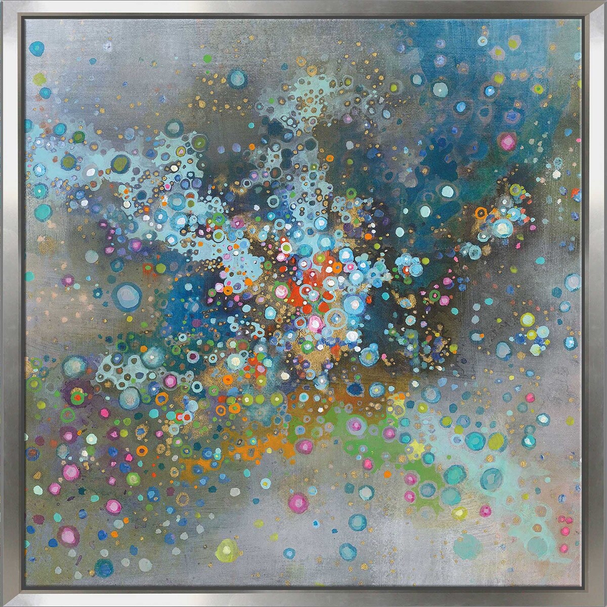 Stunning Andromeda Galaxy Print on Premium Floating Canvas - Perfect for Home Decor, Office Wall Art & Gift Ideas
