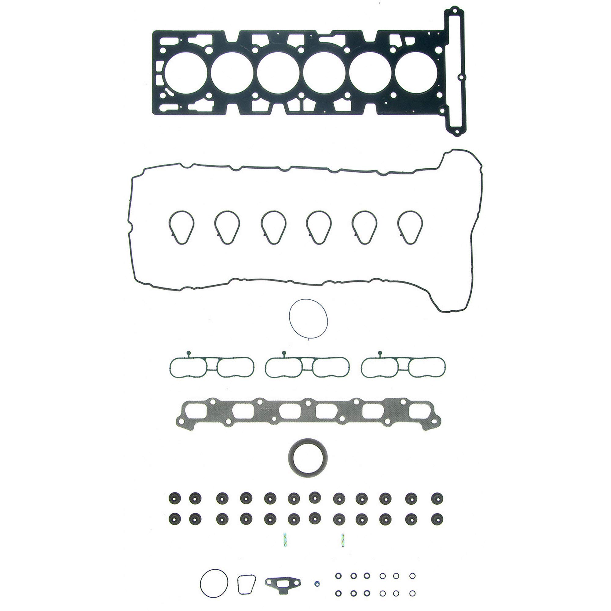 FEL-PRO HS 26214 PT-2 Head Gasket Set - Compatible with Select GM Vehicles - High Performance Engine Seal Kit for Improved Compression & Leak Prevention - Perfect for Engine Rebuilds & Repairs