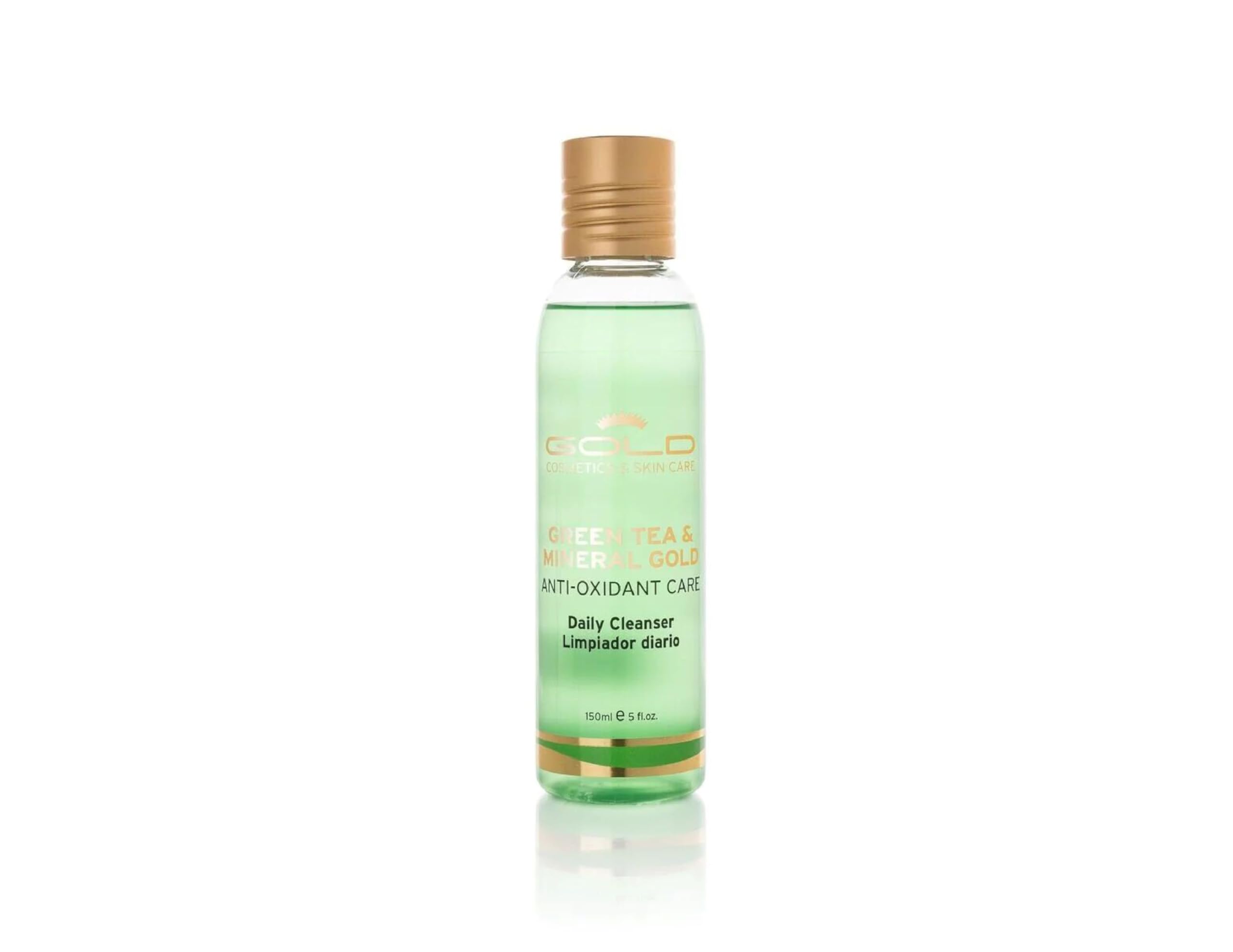 Green Tea & Gold Mineral Cleanser for Glowing Skin - Daily Skincare