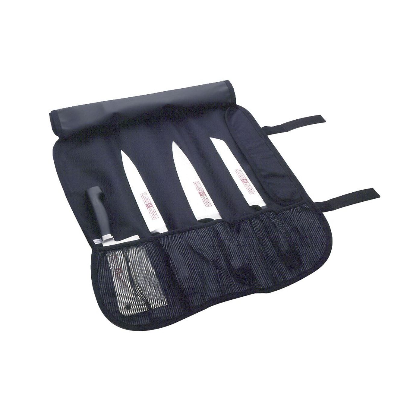ZWILLING Professional 7-Pocket Knife Roll - Durable & Stylish Chef Knife Bag for Kitchen, Culinary School & Travel (Model: 35002 500)