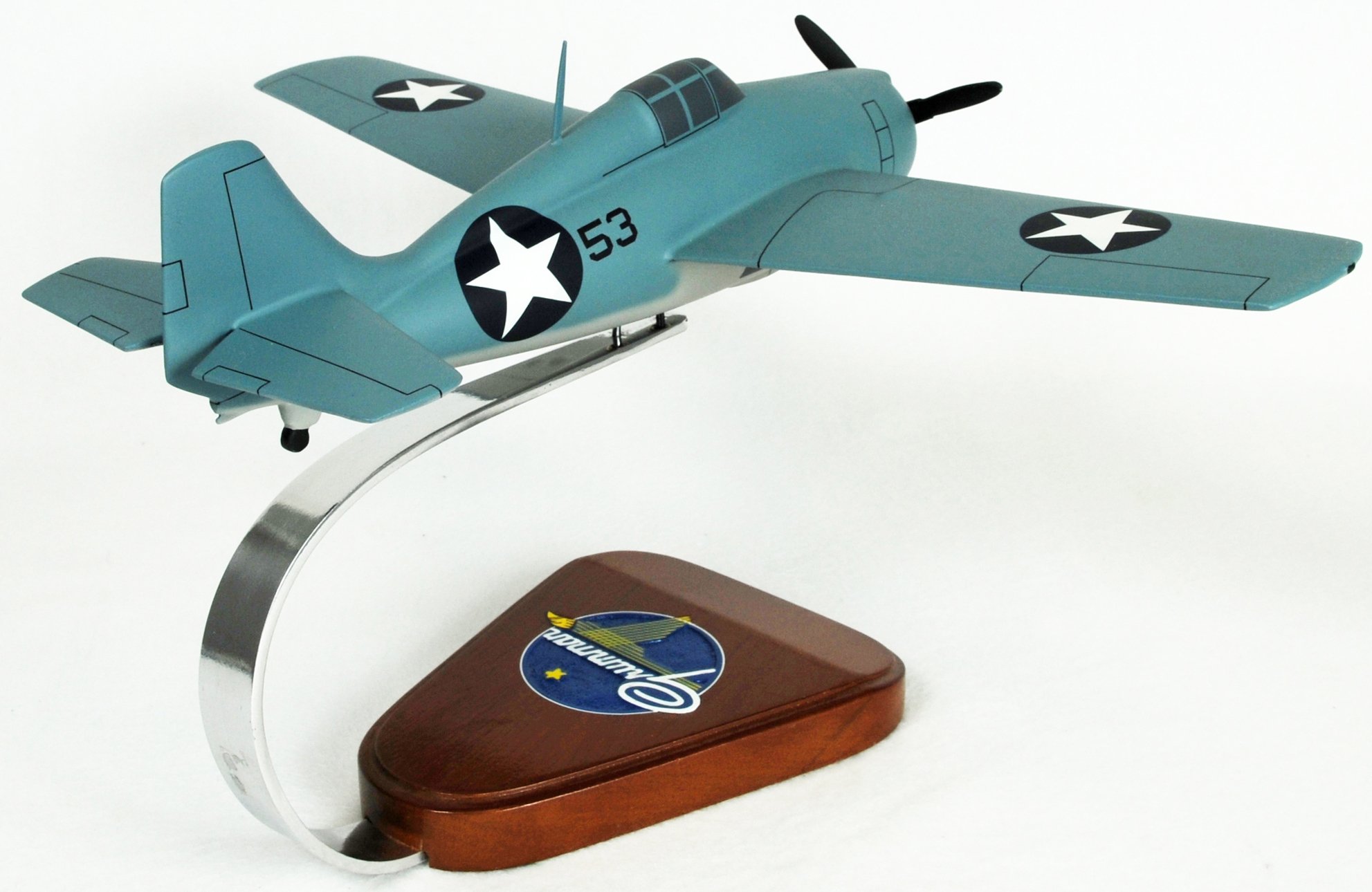 Mastercraft Collection 1/28 Scale Grumman F-4F Wildcat Model - Joe Foss Edition | Perfect for Aviation Enthusiasts, Collectors & WWII History Displays