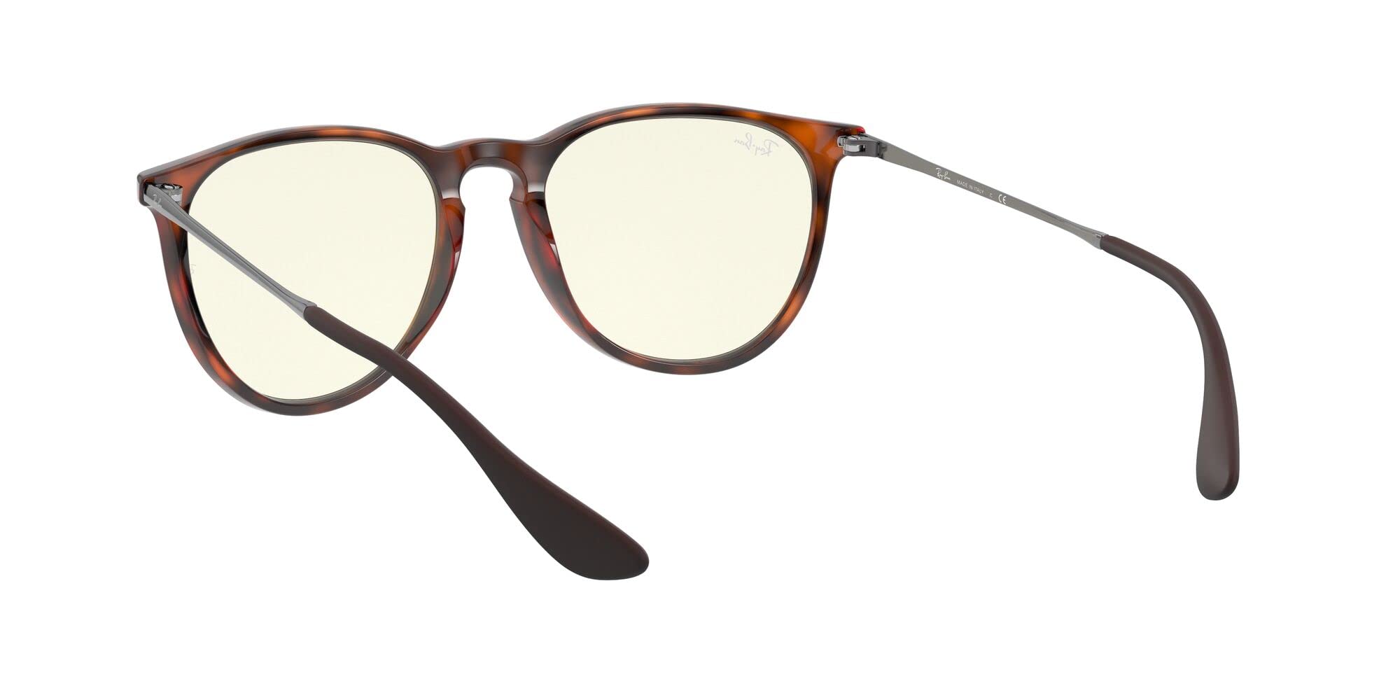 Ray-Ban RB4171 Erika Round Polarized Sunglasses for Women - Classic Aviator Style, UV Protection, Lightweight & Comfortable - Perfect for Driving, Travel, and Outdoor Activities