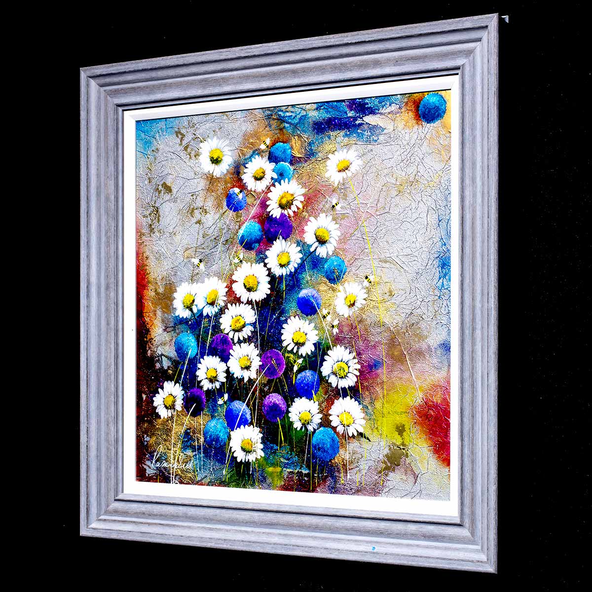 Alliums and Daisies Original Floral Art Print - Perfect for Home Decor, Wall Art & Gift Giving