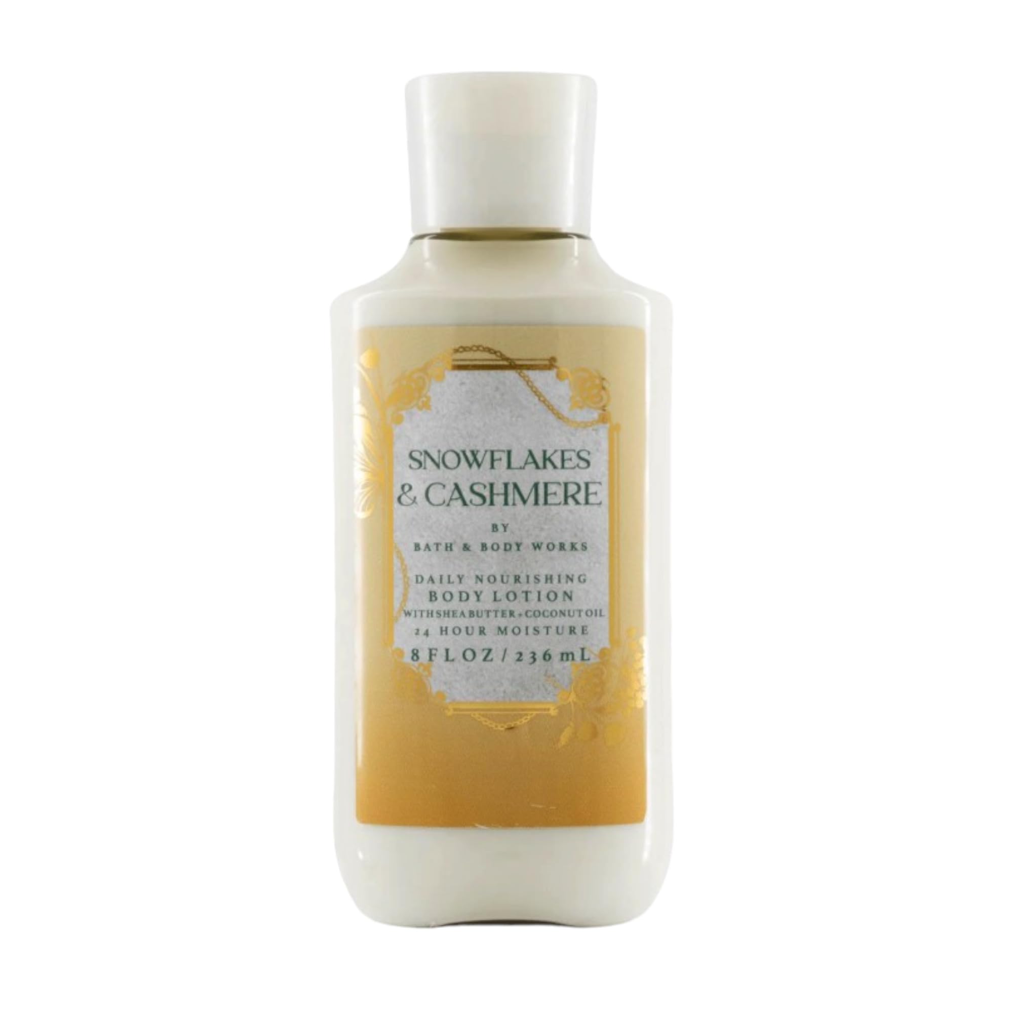 Bath & Body Works Snowflakes & Cashmere Body Lotion Set - 8oz Ultra Hydrating Moisturizer for Women - Winter Skincare Gift Set - Perfect for Dry Skin Care & Holiday Gifting