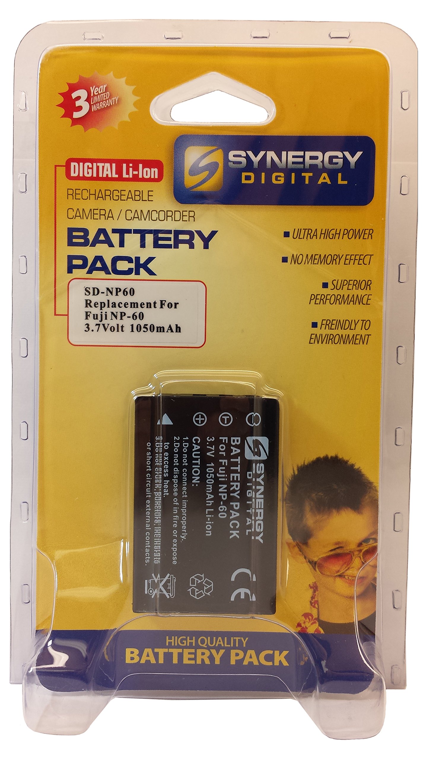 Synergy Digital Accessory Kit for Fujifilm Finepix F410 - Battery & Charger for Travel Photography