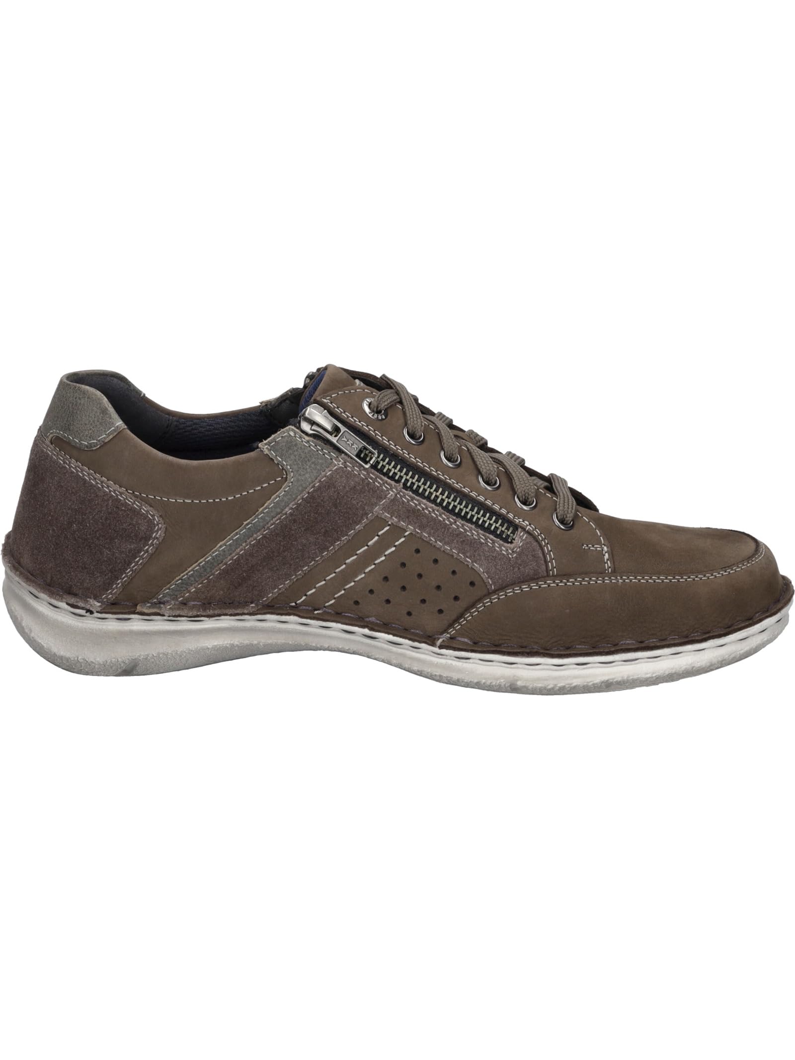 Josef Seibel Men's Derby Shoes - Classic Leather Slip-On Loafers for Business & Casual Wear - Comfortable & Stylish Footwear for Office, Travel & Everyday Use