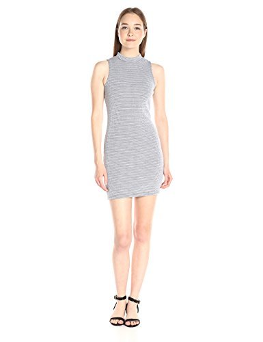 NEW LOOK Women's Funnel Neck Jacquard Mini Dress - Elegant Floral Pattern, Stretchy Comfort Fit - Perfect for Cocktail Parties, Date Nights & Summer Weddings