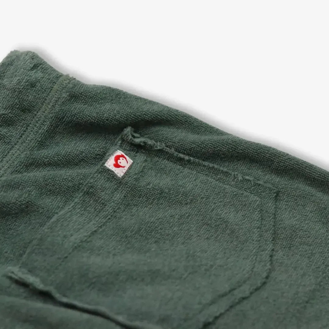 Appaman Terry Shorts for Men - Comfortable Sage Green Cotton Shorts for Summer, Casual Wear & Beach Outings