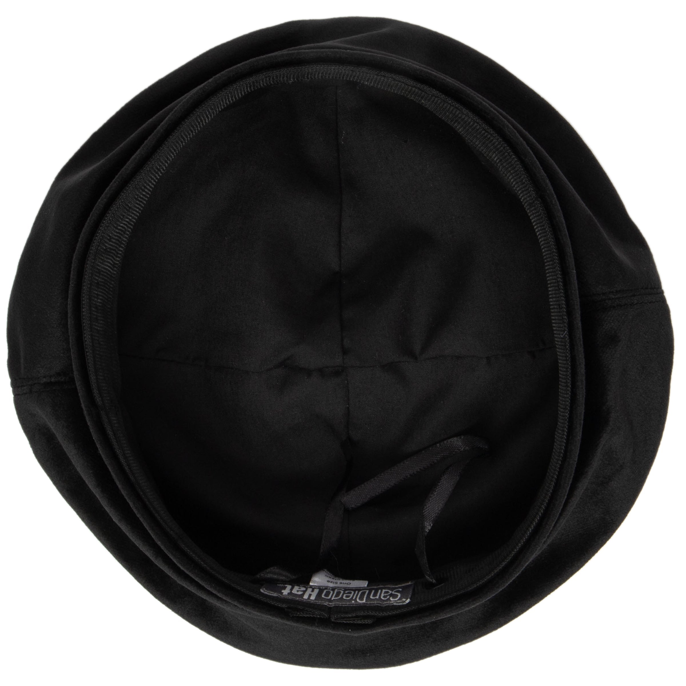 Dixie Darling Cut & Sew Velvet Beret CTH3752 - Stylish Winter Hat for Women, Fashionable Velvet Headwear for Fall & Winter Outfits, Perfect for Parties, Holidays & Casual Wear