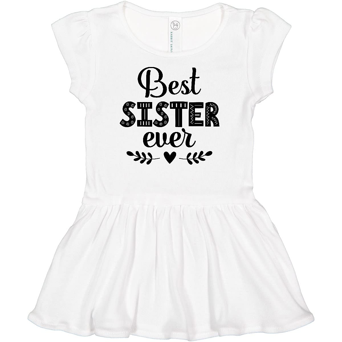 Best Sister Ever Baby Girl Dress - Cute Infant Outfit for Special Occasions & Family Photos | Inktastic