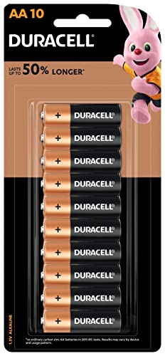 Duracell Coppertop AA Batteries (24-Pack) - Long-Lasting Alkaline Power for Toys, Flashlights & Electronics | MN1500