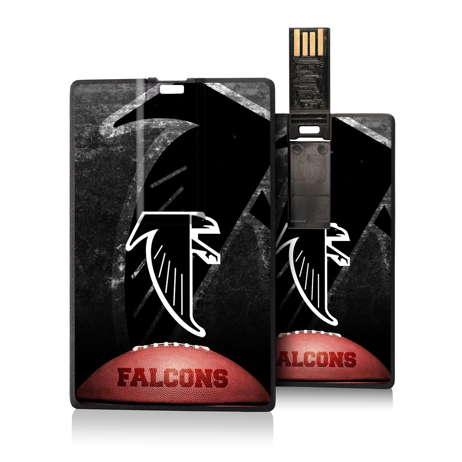 Atlanta Falcons Classic Legendary Credit Card USB Flash Drive 32GB - Portable Storage for Falcons Fans, Office, School & Travel