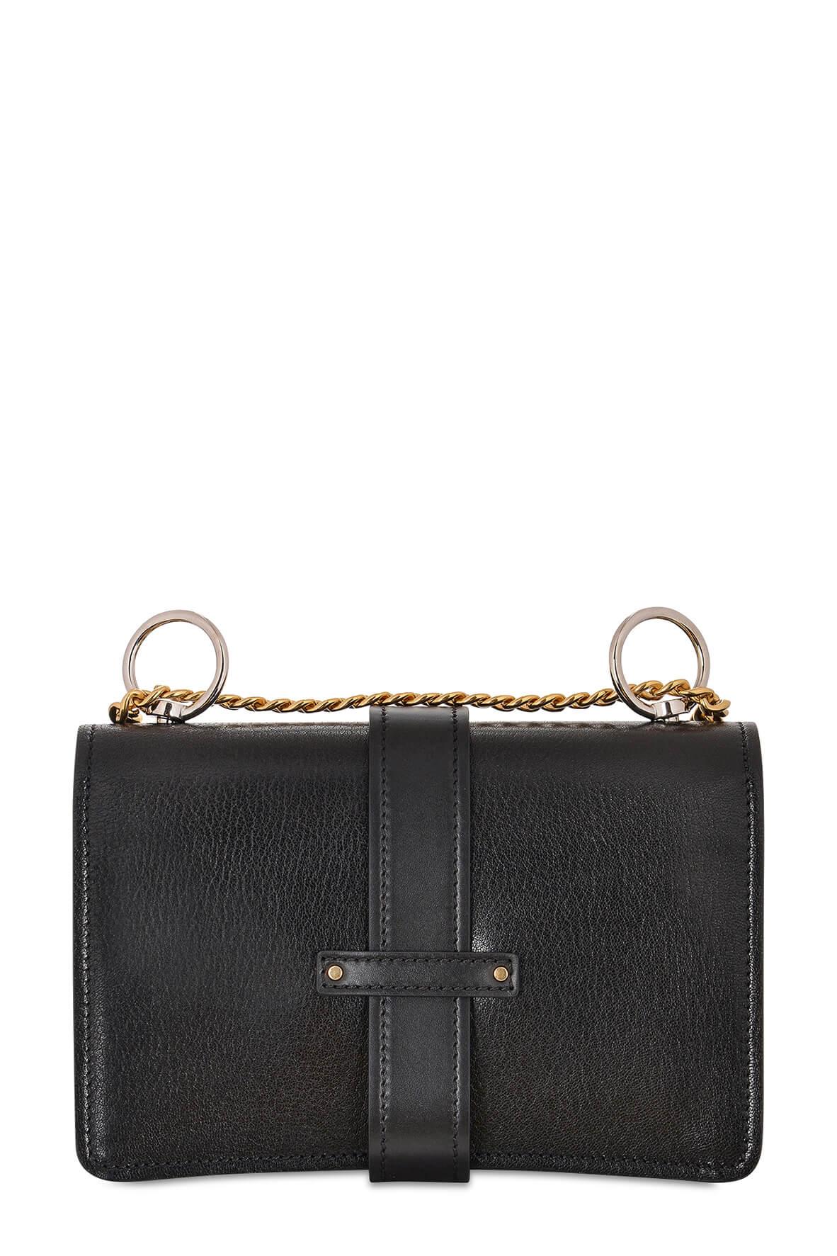 Stylish Aby Chain Shoulder Bag for Women - Trendy Black Crossbody Purse with Adjustable Strap | Perfect for Work, Travel & Evening Out