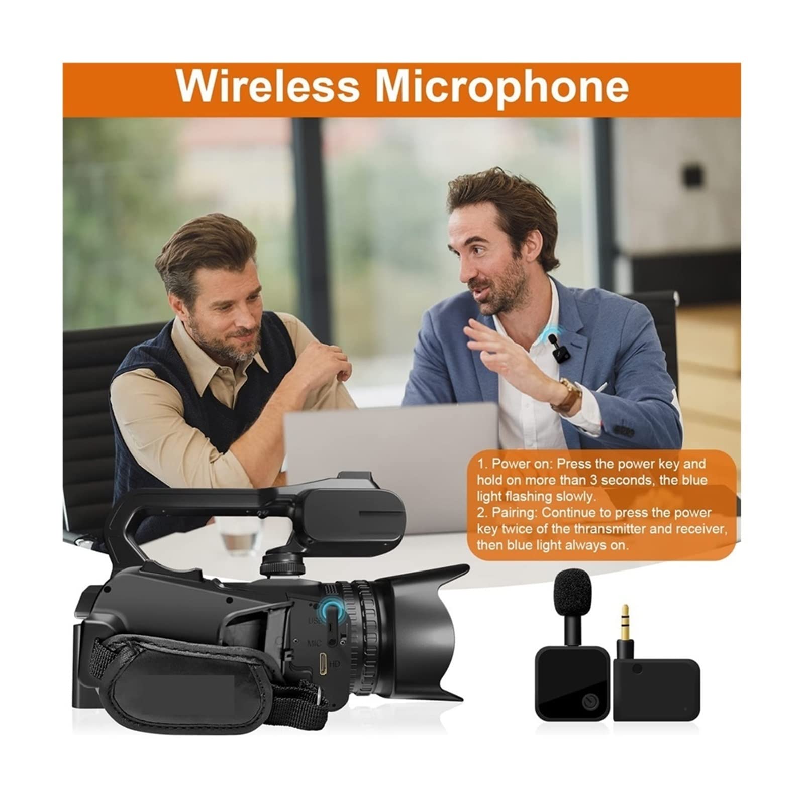 BODORME 4K 18X Digital Camcorder - 64MP Vlog Camera for YouTube & Streaming