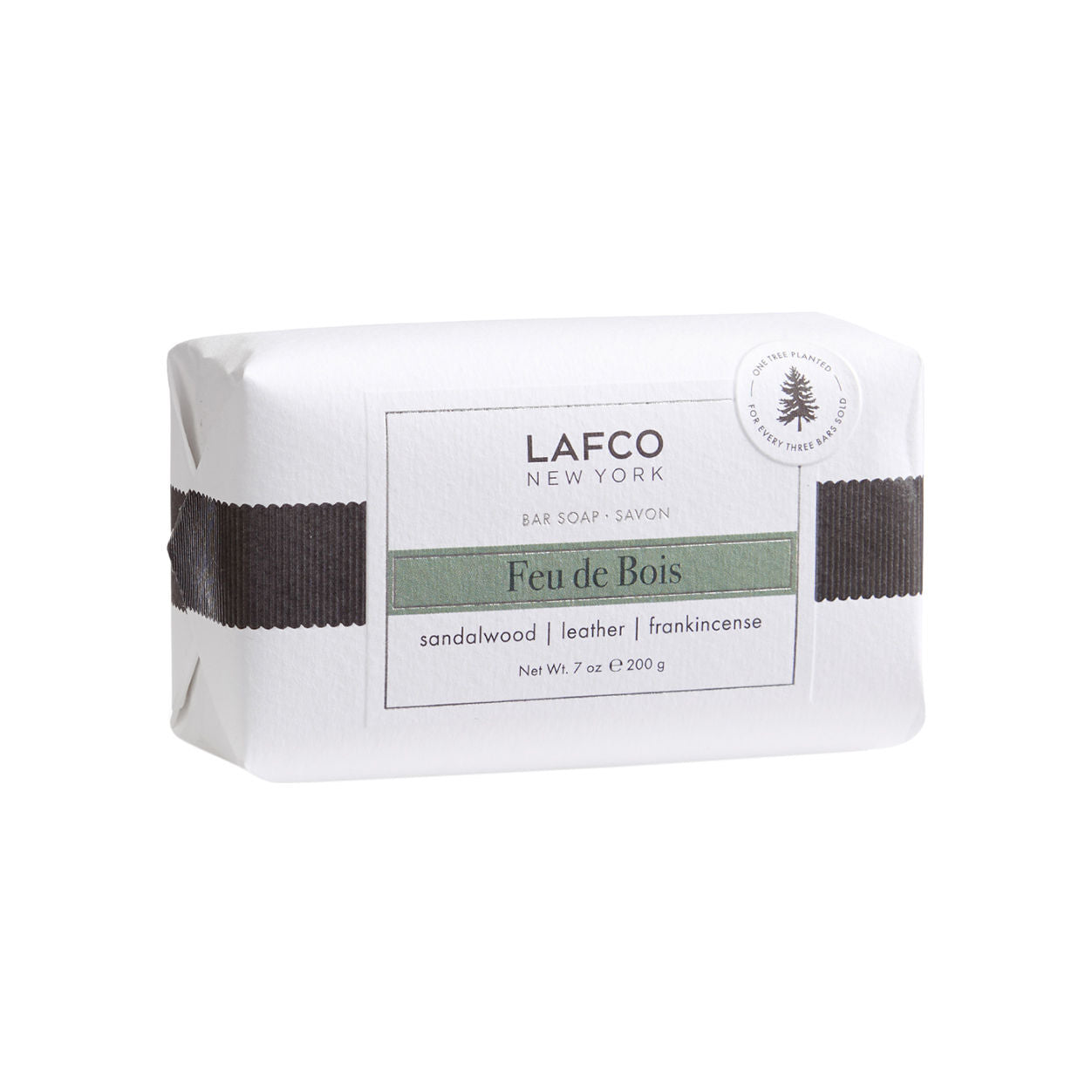 Feu de Bois Bar Soap - Natural Wood Fire Scented Handmade Soap for Men & Women | Perfect for Relaxing Baths, Spa Days & Gift Giving